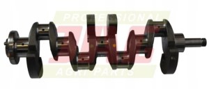 Z40010399 WAŁ KORBOWY ZETOR 4011 TRACTOR (4 PRZECIWWAGI MOCOWANE ŚRUBAMI)