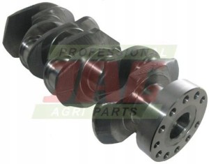 ZZ90202 WAŁ KORBOWY PERKINS NA SIMMERING 3/10 OTWORÓW (SZEROKA PŁETWA)