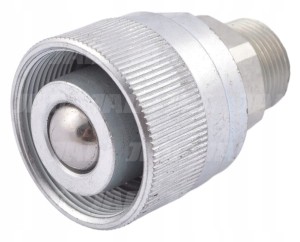 JAG95-0107 SZYBKOZŁĄCZE HYDRAULICZNE SKRĘCANE-WTYCZKA Z GWINTEM