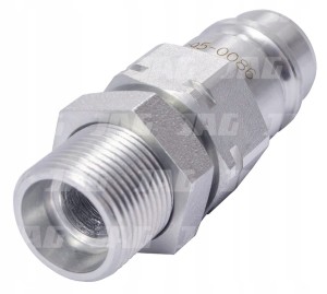 JAG95-0086 SZYBKOZŁĄCZE HYDRAULICZNE GRZYBKOWE-WTYCZKA GRODZIOWA Z GWINTEM