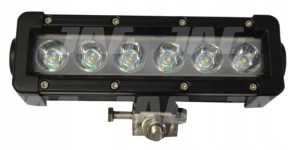 JAG96-0046 LAMPA ROBOCZA LED, 60W, 10-30V, 6 CREE LEDX10W, FLOOD, LISTWA