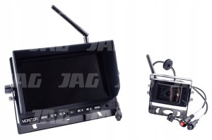 JAG97-0046 ZESTAW BEZPRZEWODOWY 1XKAMERA(420TVL) + 1XMONITOR(7"), 2.4G
