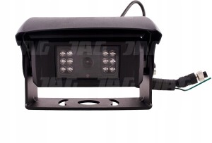 JAG97-0035 KAMERA PRZEWODOWA, 12 DIOD IR, HD, IP68, 1280X720, NA PRZÓD