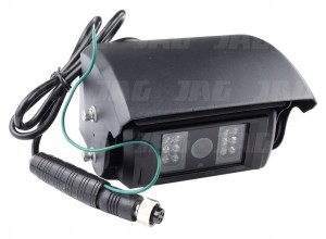 JAG97-0017 KAMERA DO MONITORINGU PRZEWODOWA, 600TVL, 12 DIOD IR, IP69K, NA