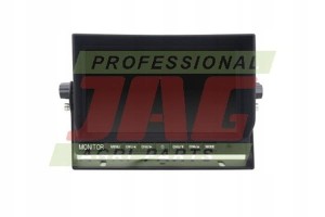 JAG97-0023 MONITOR PRZEWODOWY 7", 800X480, 16:9, 12-24V, 4 WEJŚĆ VIDEO, 1