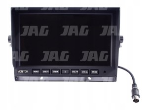 JAG97-0025 MONITOR PRZEWODOWY 10", 1024X600, 16:9, 12-24V, 4 WEJŚCIA VIDEO,