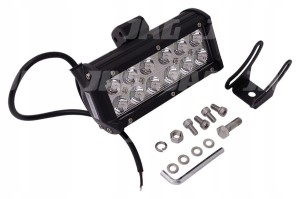 JAG96-0039 LAMPA ROBOCZA LED, 36W, 10-30V, 12 CREE LEDX3W, SPOT, LISTWA