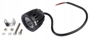 JAG96-0022 LAMPA ROBOCZA LED, 10W, 10-30V, 1 CREE LEDX10W, FLOOD, OKRĄGŁA