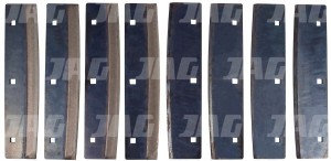 JAG82-0118 ZESTAW NOŻY GŁADKICH 8SZT HD KOMPLET Z ŚRUBAMI MWS GERMANY