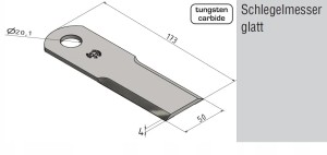 JAG02-0336 NÓŻ SIECZKARNI POKRYTY WOLFRAMEM MWS GERMANY