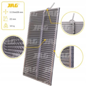 JAG05-0062/1 SITO ŻALUZJOWE OCYNKOWANE GÓRNE, LAMELA-22MM JAG PREMIUM