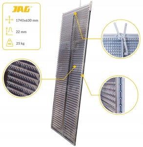 JAG05-0155 SITO ŻALUZJOWE OCYNKOWANE GÓRNE, LAMELA 22MM JAG PREMIUM