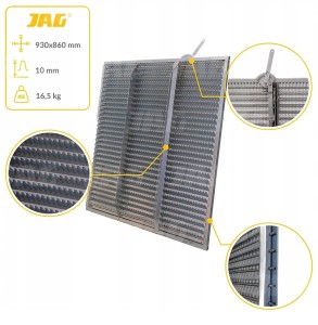 JAG05-0041 SITO ŻALUZJOWE OCYNKOWANE GÓRNE, LAMELA-10MM JAG PREMIUM