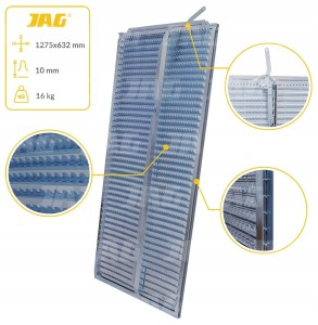 JAG05-0154 SITO ŻALUZJOWE OCYNKOWANE DOLNE, LAMELA-10MM JAG PREMIUM