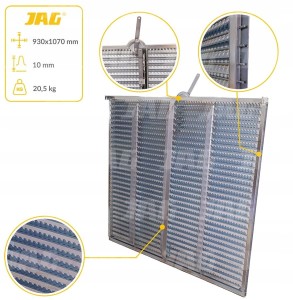 JAG05-0040 SITO ŻALUZJOWE OCYNKOWANE GÓRNE, LAMELA-10MM JAG PREMIUM