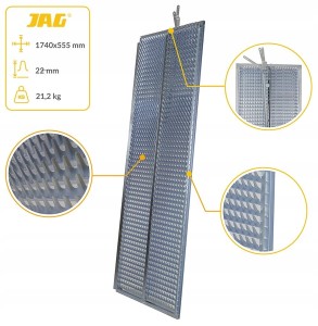 JAG05-0418 SITO ŻALUZJOWE OCYNKOWANE GÓRNE, LAMELA-22MM JAG PREMIUM