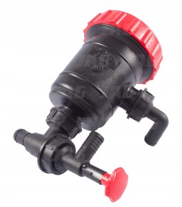 4068/10-000/0 FILTR Z ZAWOREM SPUSTOWYM Z WYJŚCIEM NA PRZEWODY FI25MM
