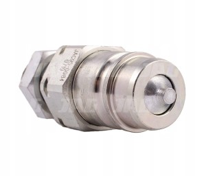JAG95-0084 SZYBKOZŁĄCZE HYDRAULICZNE GRZYBKOWE-WTYCZKA GRODZIOWA Z GWINTEM
