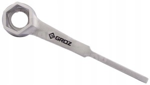 JAG90-0049 KLUCZ DO BECZKI GROZ