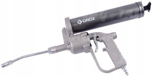 JAG90-0027 SMAROWNICA PNEUMATYCZNA JEDNOSTRZAŁOWA 400G, GWINT M10X1 GROZ