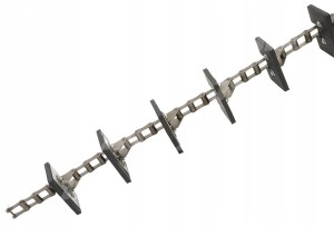 JAG44-0124 PRZENOŚNIK ŁAŃCUCHOWY KOMPLETNY (ŁOPATKI SKRĘCANE) JAG