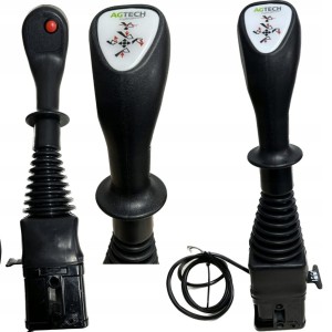 JOYSTICK NA KULKI KOPARKI TURA ŁADOWACZA 1 PRZYCISK NIEMIECKI DŻOJSTIK