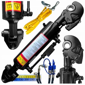 HYDRAULICZNY ŁĄCZNIK KAT 3 ŚRUBA RZYMSKA HAK CBM 670MM -903MM SKOK 233MM