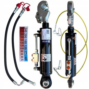 HYDRAULICZNY ŁĄCZNIK KAT 2 ŚRUBA RZYMSKA KULA HAK 575-785MM ODKRĘCANY HAK